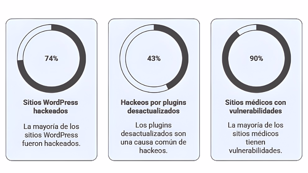 Estadísticas de los problemas de WordPress en 2024